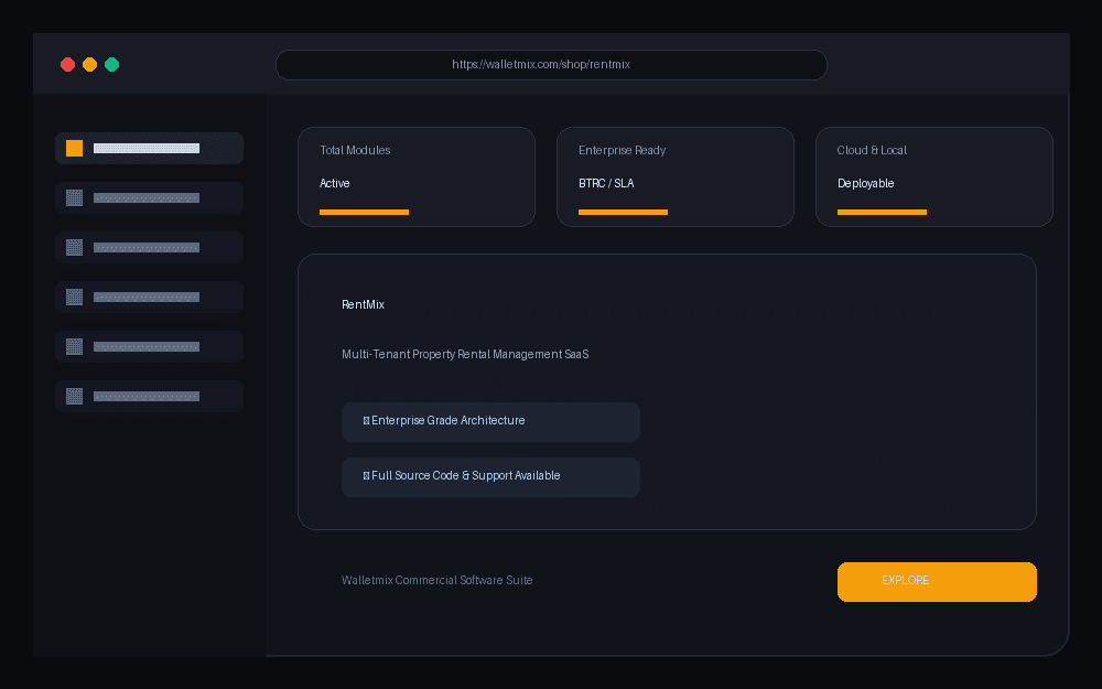 RentMix — Property Rental Management SaaS
